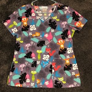 Scrub top, worn once.